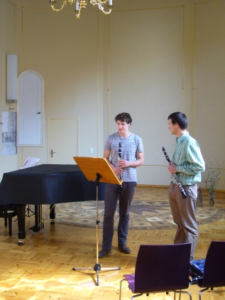 Meisterkurs fr Klarinette mit Prof. Martin Spangenberg in St. Annen und Brigitten