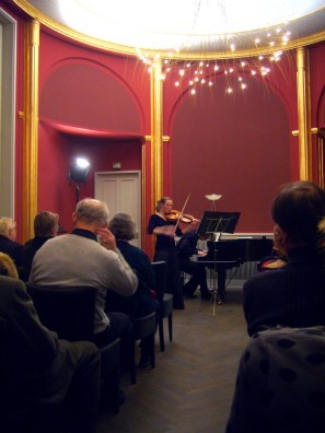 Konzert der Brahmsgesellschaft Stralsund im Foyer des Theaters Stralsund
