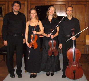 Mitglieder des baltic pianio
quartet